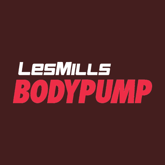 Logo LesMills BODYPUMP en rouge